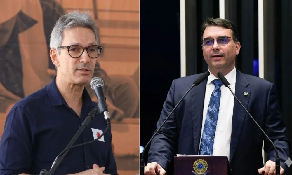 Romeu Zema declara apoio a Flávio em possível 2º turno contra Lula