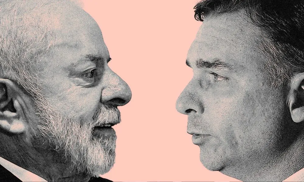 Quem ganha? Lula assume dianteira contra Flávio em 1º e 2º turnos