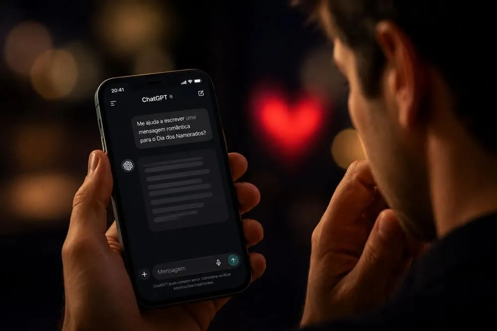 Usar ChatGPT para escrever declaração de amor é criatividade ou falta de interesse?”: sexóloga virtual revela dúvidas inusitadas recebidas antes do Dia dos Namorados