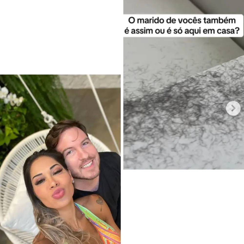  Maíra Cardi expõe sujeira deixada pelo marido após depilação e web reage: “Por que ele não limpa?”