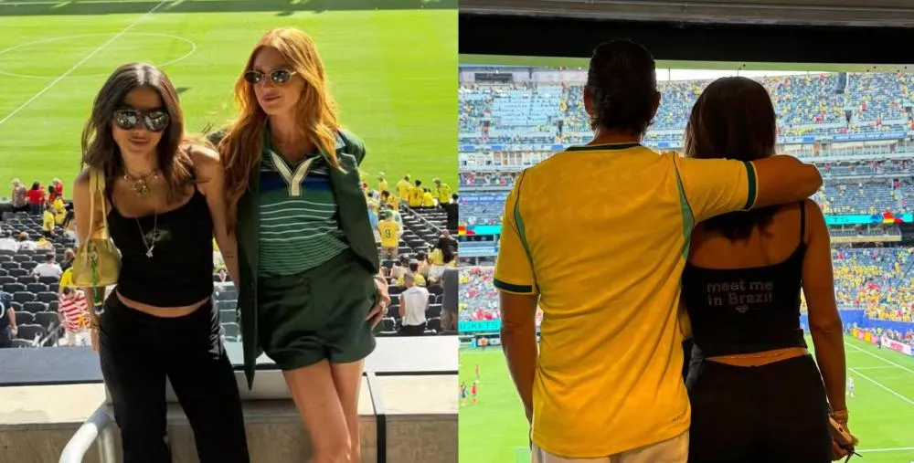 Anitta surge abraçada em jogo da Copa do Mundo com bilionário israelense apontado como ex-affair de Marina Ruy Barbosa