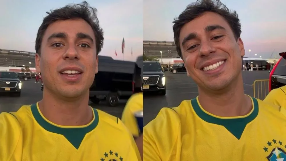 Nikolas Ferreira cita “inveja” ao rebater uso de verba pública em viagem à Copa