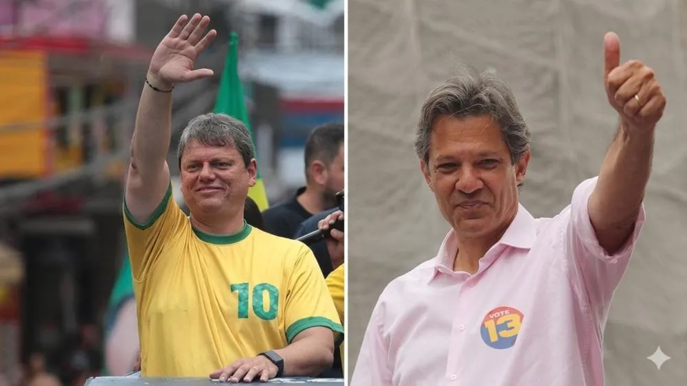 Tarcísio tem vantagem de folga contra Haddad pelo governo de SP