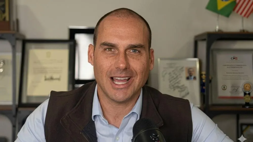 “Foi jogo de cartas marcadas”, declara Eduardo Bolsonaro sobre condenação no STF