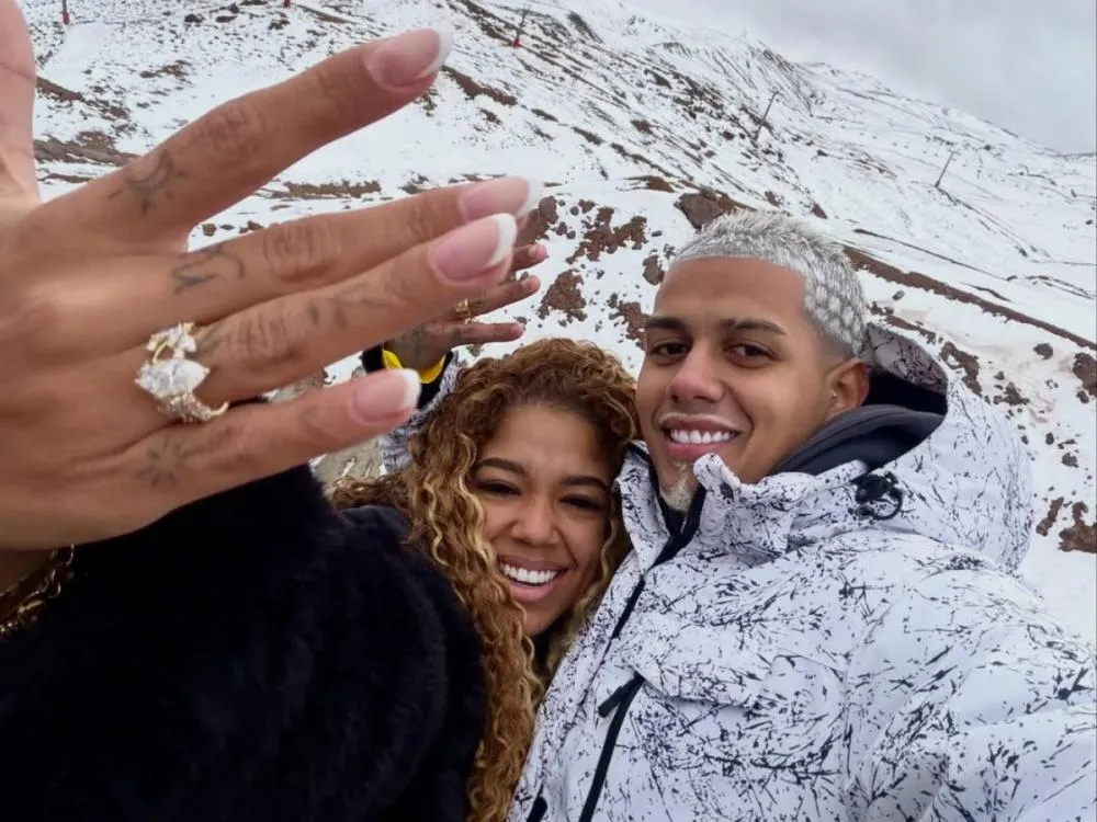 Vivi Noronha fica noiva de DaFúria durante viagem ao Chile e web provoca ex da influenciadora: “Poze do choro”