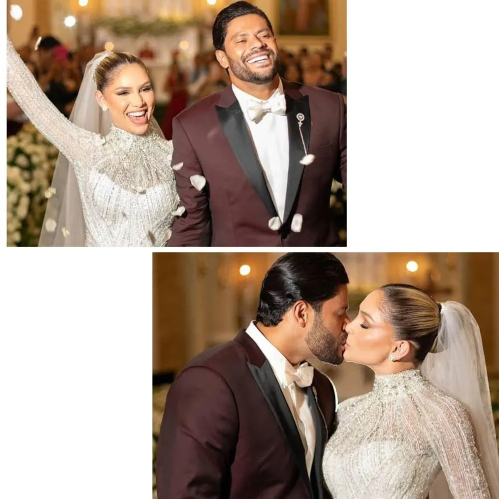 Após se casar com a sobrinha no dia do ‘aniversário’ de falecimento da avó dela, jogador Hulk abre B.O contra internautas após onda de ataques