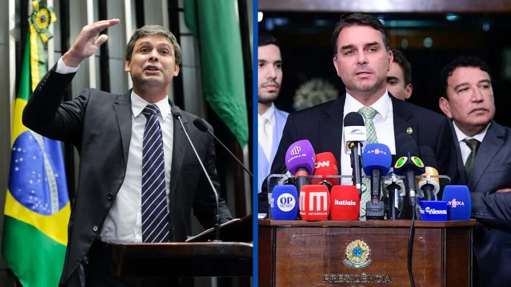 Lindbergh reage a Flávio Bolsonaro e cita investigação para defender atuação da PF: “Esse é o contraste”