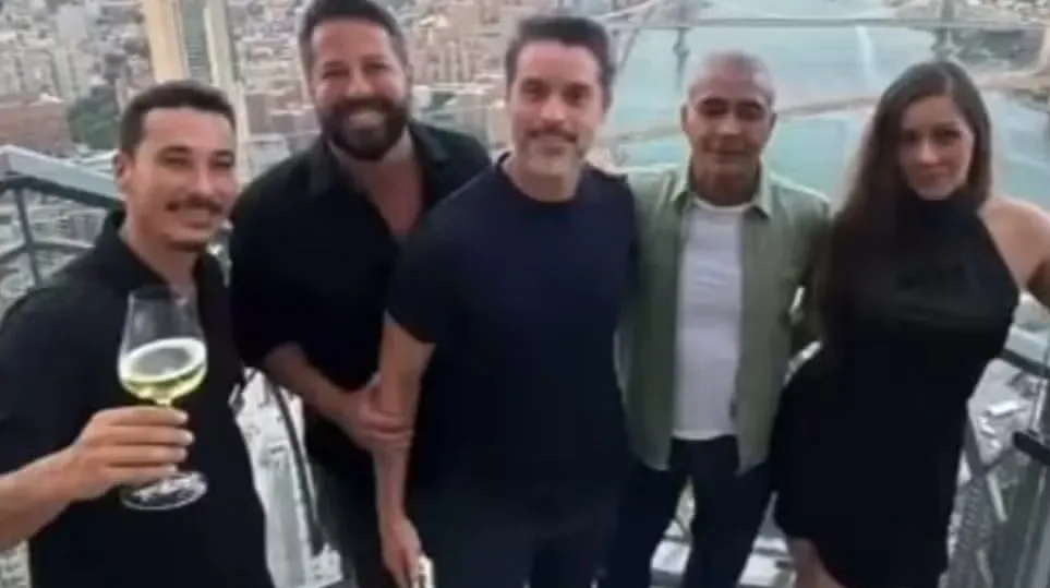 Romário é visto com Nana Gouvêa nos EUA, mas ex-namorada também está hospedada no mesmo hotel; entenda!