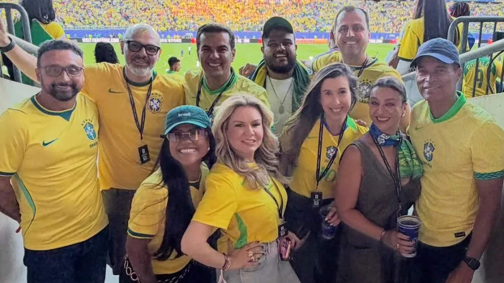 Personalidades celebram vitória do Brasil em encontro exclusivo promovido por diretor internacional da CBF