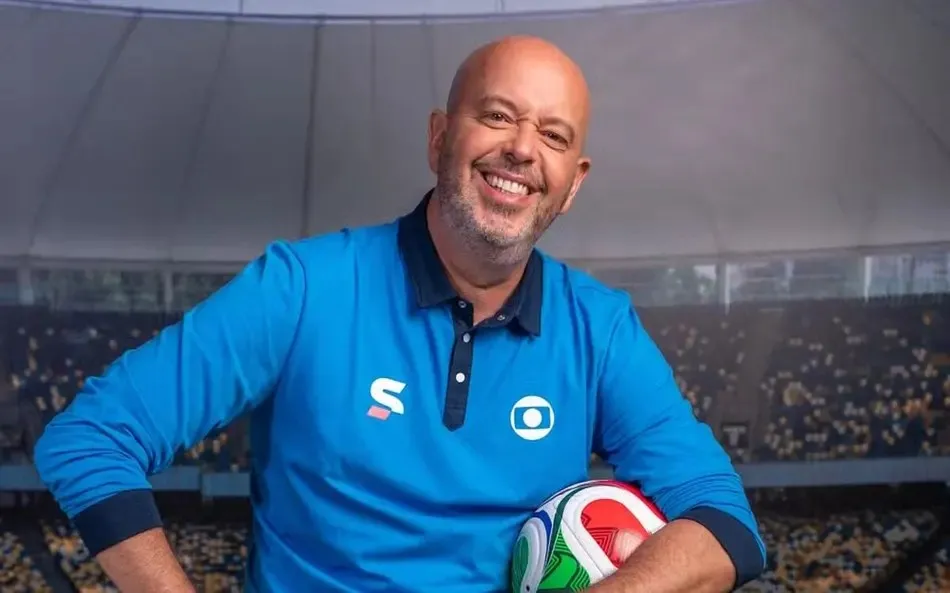 Após passar mal ao vivo, Alex Escobar é afastado da cobertura da Copa do Mundo e atualiza estado de saúde