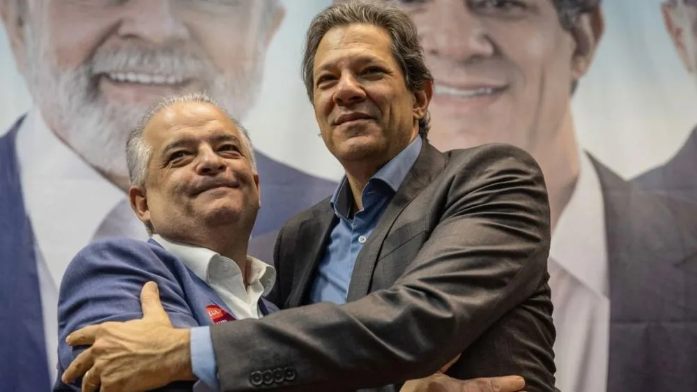 Haddad define Márcio França como vice da chapa para disputar governo de SP
