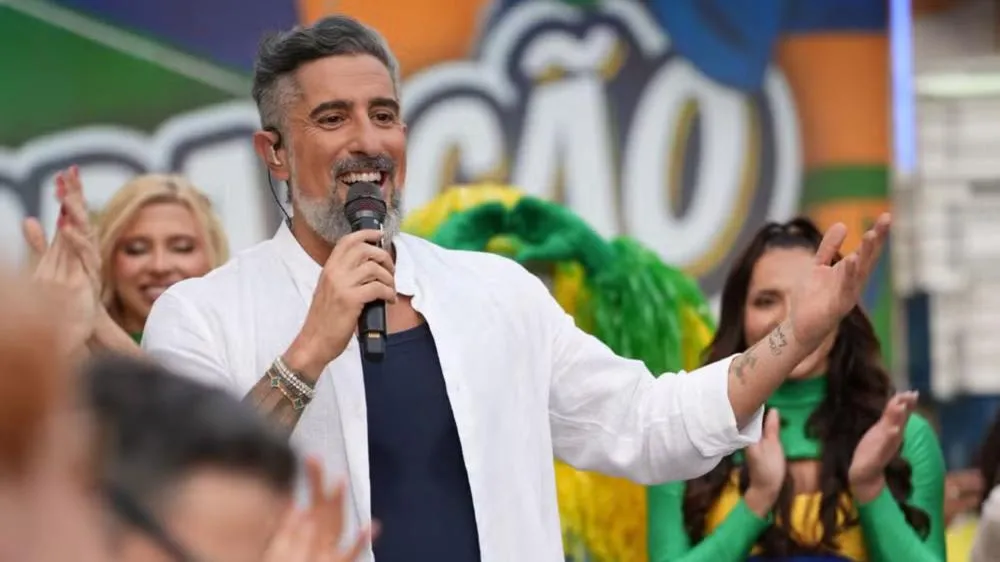 Marcos Mion celebra sucesso do 'Churrascão' e agradece público após marca expressiva na Globo