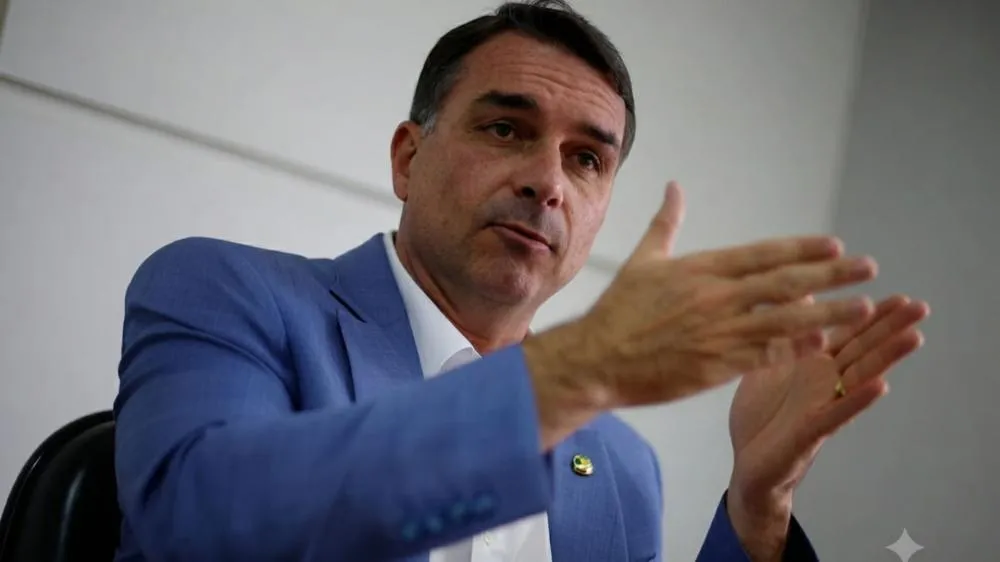 Para Flávio, tarifaço beneficia Lula e sugere decisão após eleições; entenda