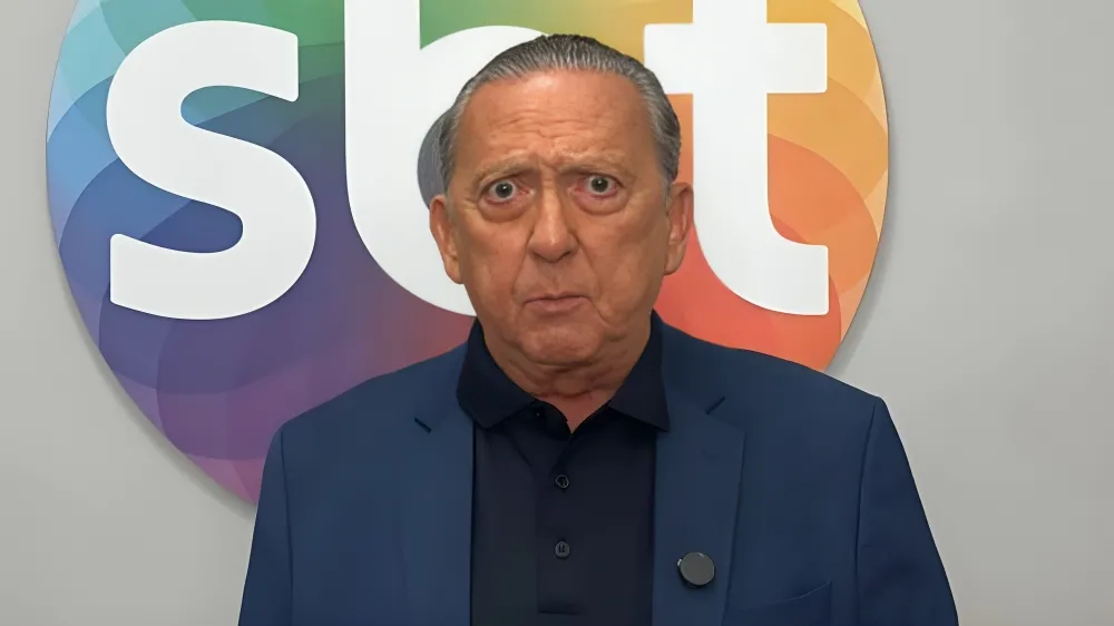 No SBT, Galvão Bueno se emociona ao se despedir das Copas do Mundo: “Coração sofrido e doído”