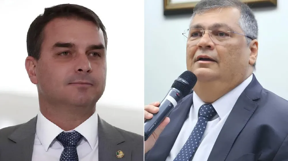 Flávio Bolsonaro pede a retirada de Dino da relatoria do caso Dark Horse