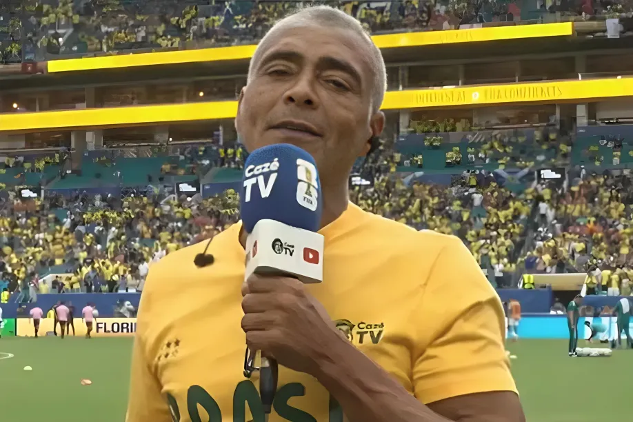 Justiça mira cachê de Romário na CazéTV para cobrar dívida milionária