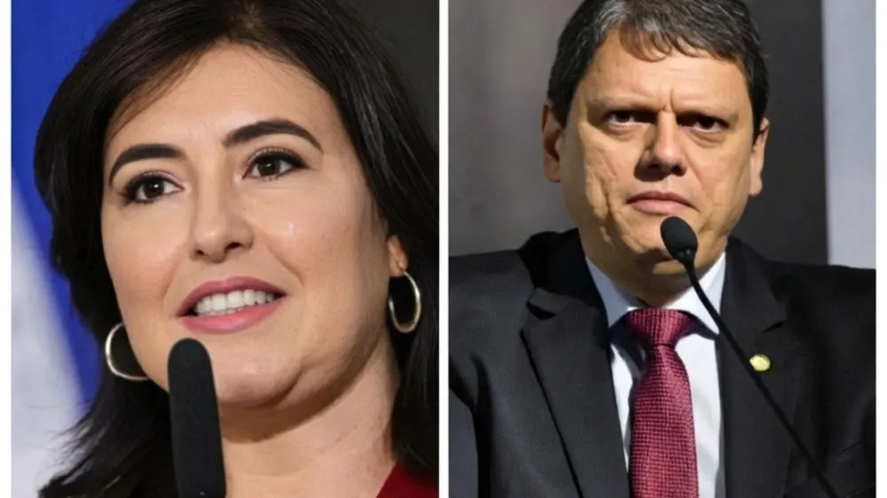 Tebet rebate críticas de Tarcísio à sua pré-candidatura ao Senado: 'pago imposto em SP há 10 anos'