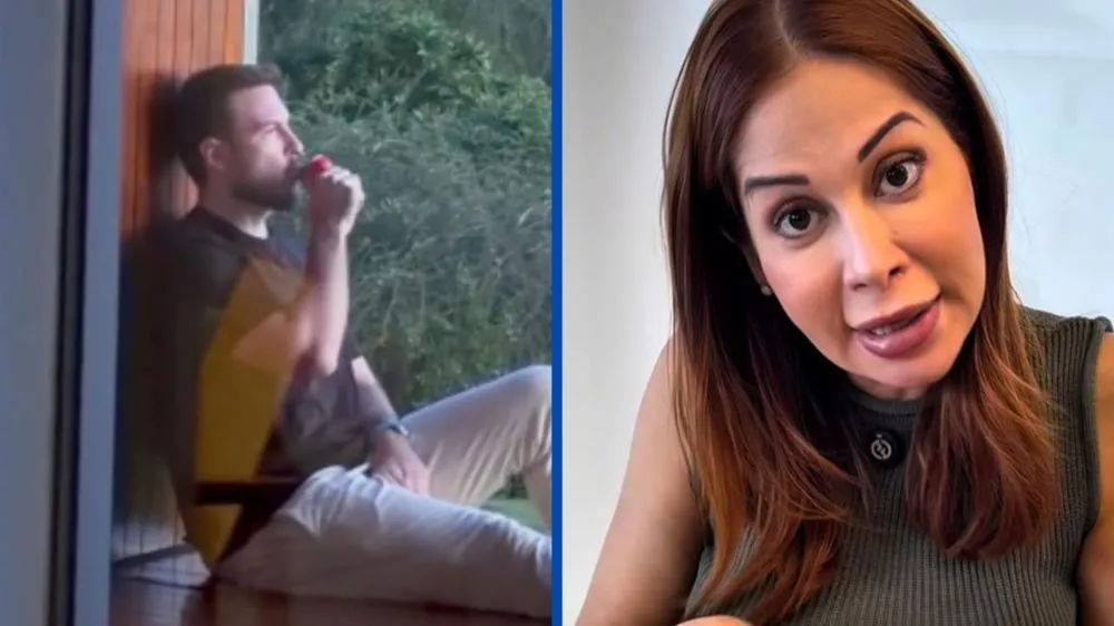 Thiago Nigro aparece bebendo refrigerante após polêmica com Maíra Cardi: “Não quer guerra com ninguém”