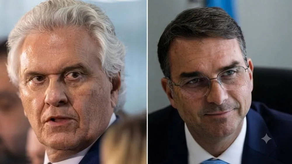 “O barco está afundando”: Caiado critica pré-candidatura de Flávio Bolsonaro