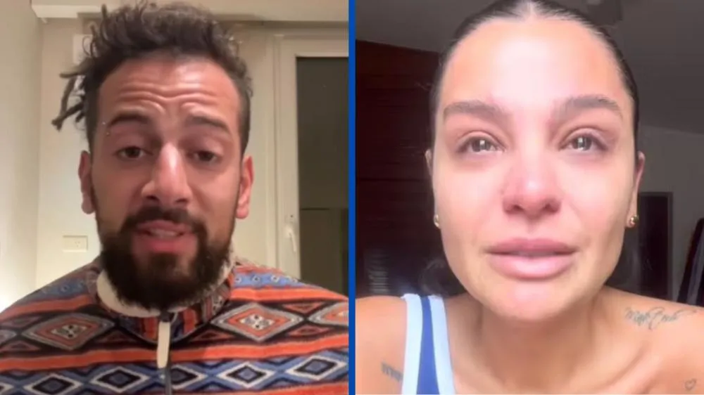 Influenciador revela que ajudou ex de Cartolouco após agressão: “Ela tinha vergonha”