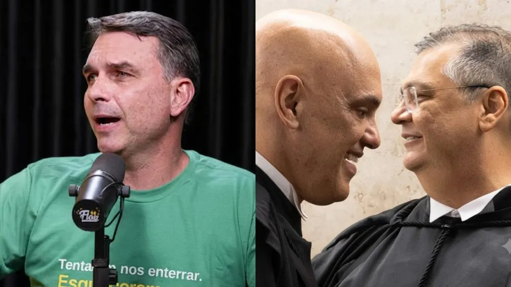 Flávio acusa Dino e Moraes de usurpar papel do TSE nas eleições; o que você acha?