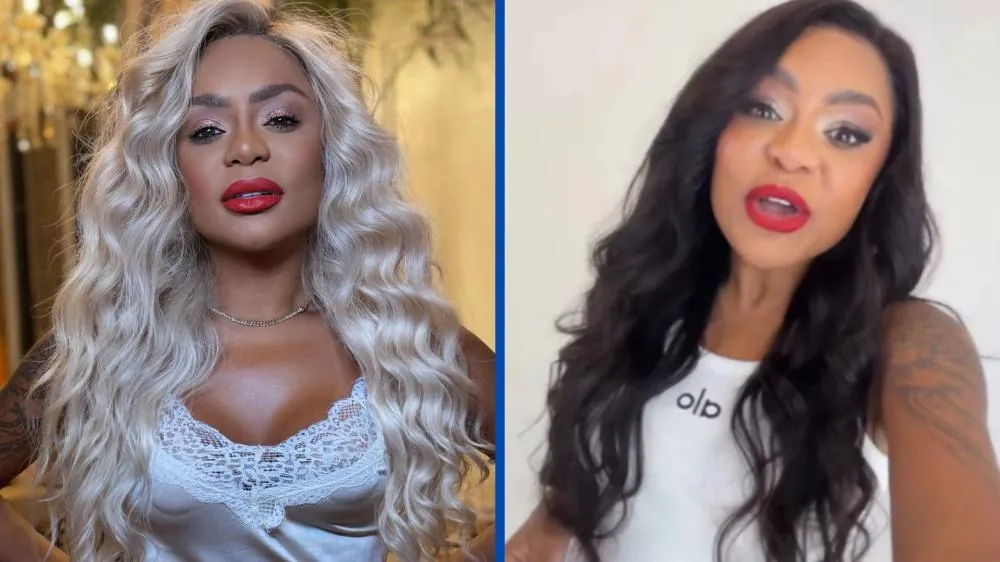 Cariúcha abandona o loiro e rebate críticas: “Agora sou negra para vocês?”