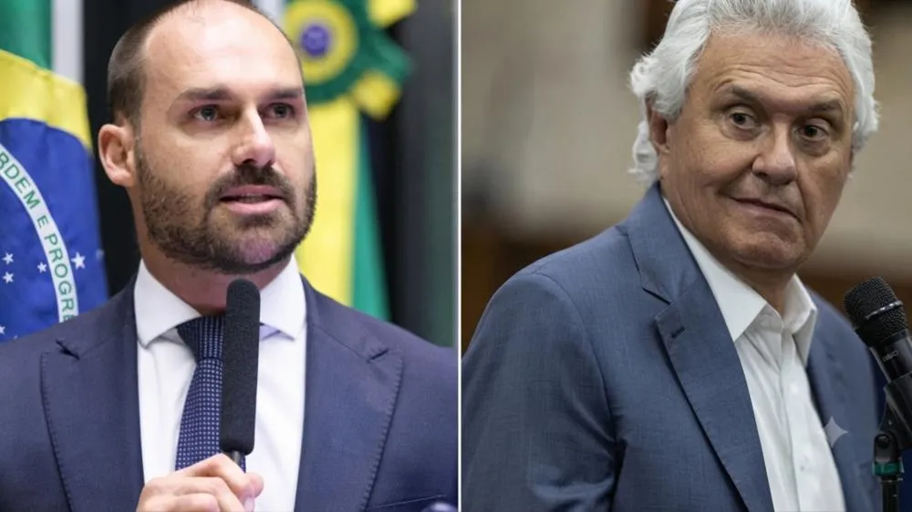 Caiado detona green card para Eduardo: “Quem precisa é o produtor brasileiro para entrar no mercado americano”