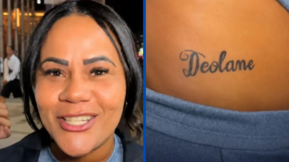 Fã tatua nome de Deolane e revela o sonho de conhecer a influenciadora