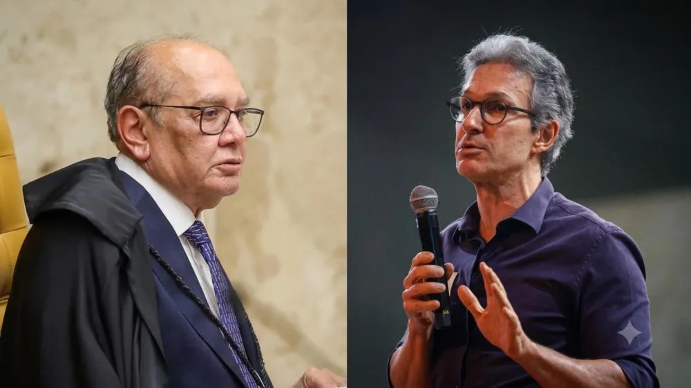 Após ser alvo de processo movido por Gilmar Mendes, Zema diz responder “com orgulho”