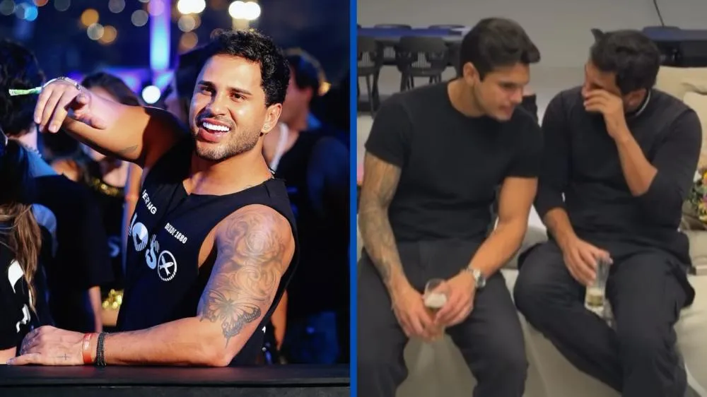 Lucas Guimarães abre o jogo sobre Andrew Halliday e responde rumores de romance: “A gente se gosta muito”