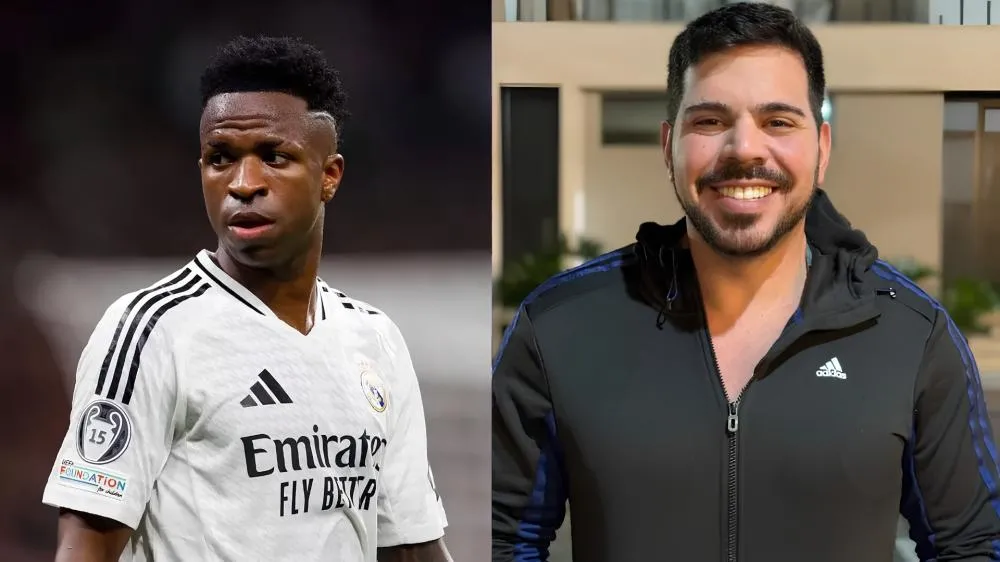 Após acusações, Vini Jr. processa e derruba perfil de influenciador; entenda