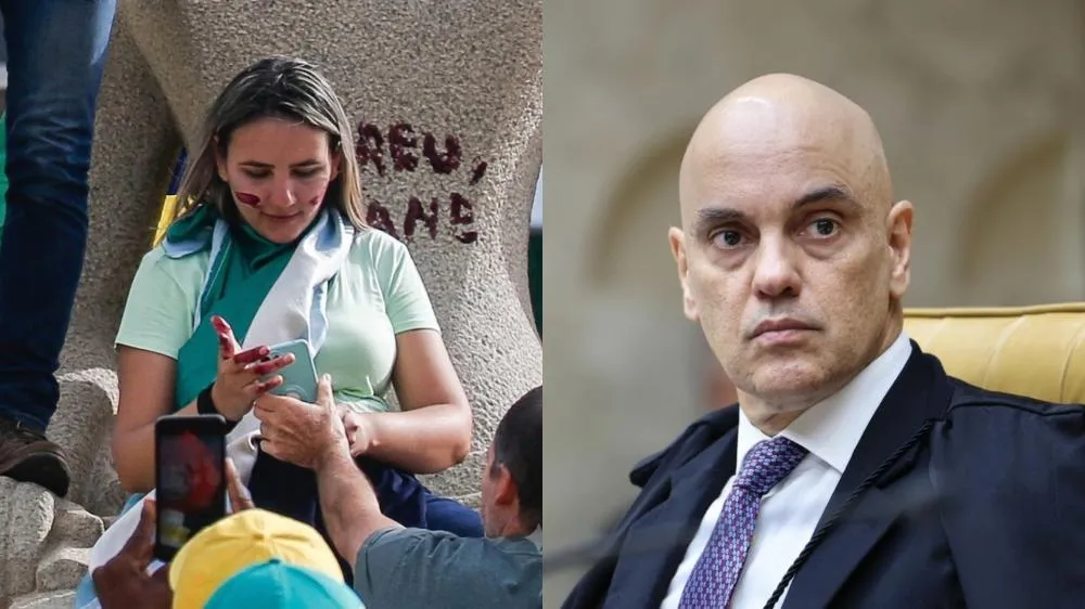Moraes pede esclarecimentos sobre 'violação' da tornozeleira eletrônica de Débora do Batom