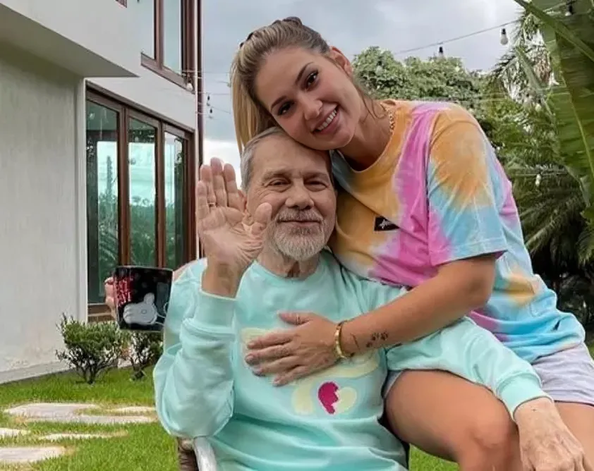Virginia se emociona ao lembrar do pai e desabafa nas redes: “Daria tudo pra ter comigo”