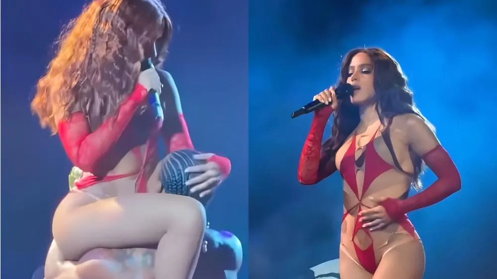 Performance sensual de Anitta na turnê 'Equilibrivm' agita a web