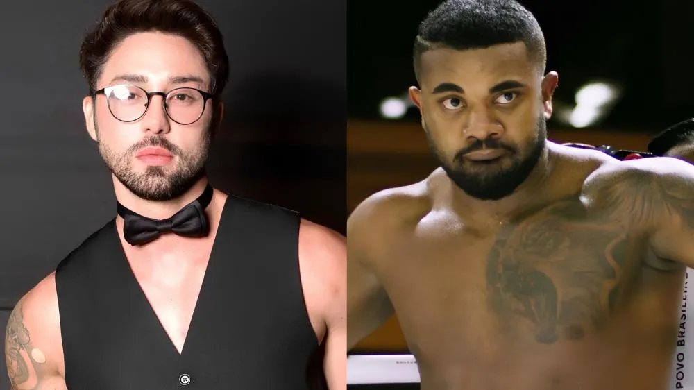 Davi Brito promete 'arrancar' plásticas de Rico Melquiades em luta no 'Rancho do Maia'