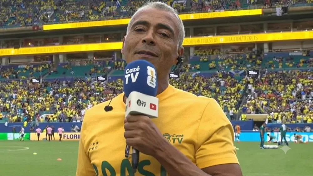 Romário recorre de decisão que penhorou valores da CazéTV; entenda o caso