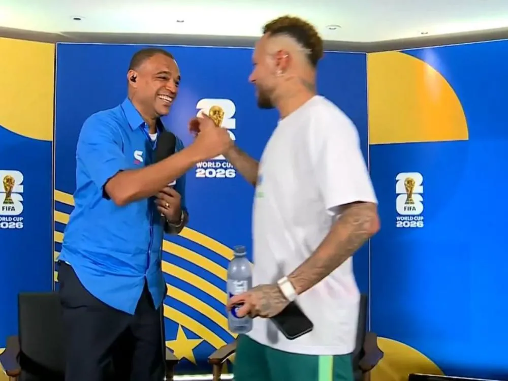 Denílson explica encontro 'polêmico' com Neymar na Copa do Mundo: “Me pegou de surpresa”