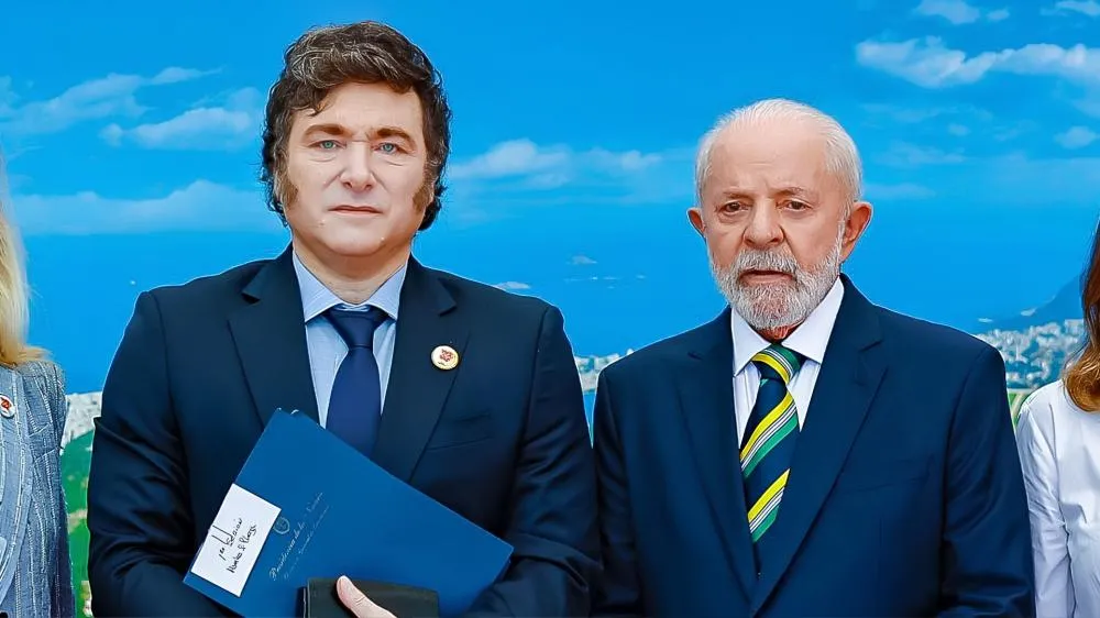 Em meio à crise diplomática, Milei compartilha post de deputado americano chamando Lula de corrupto