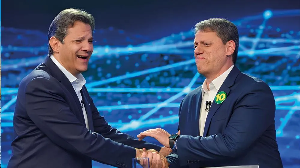 Candidatos ao governo de SP, Tarcísio e Haddad são confirmados em entrevistas no Roda Viva