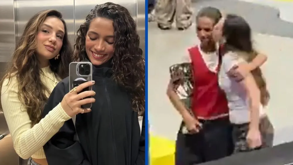 Namorada de Rayssa Leal comemora vitória da skatista e viraliza com beijo pós-título