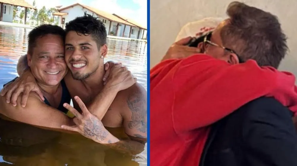 Após desabafo polêmico em palco, Leonardo aparece nas redes abraçado com Zé Felipe