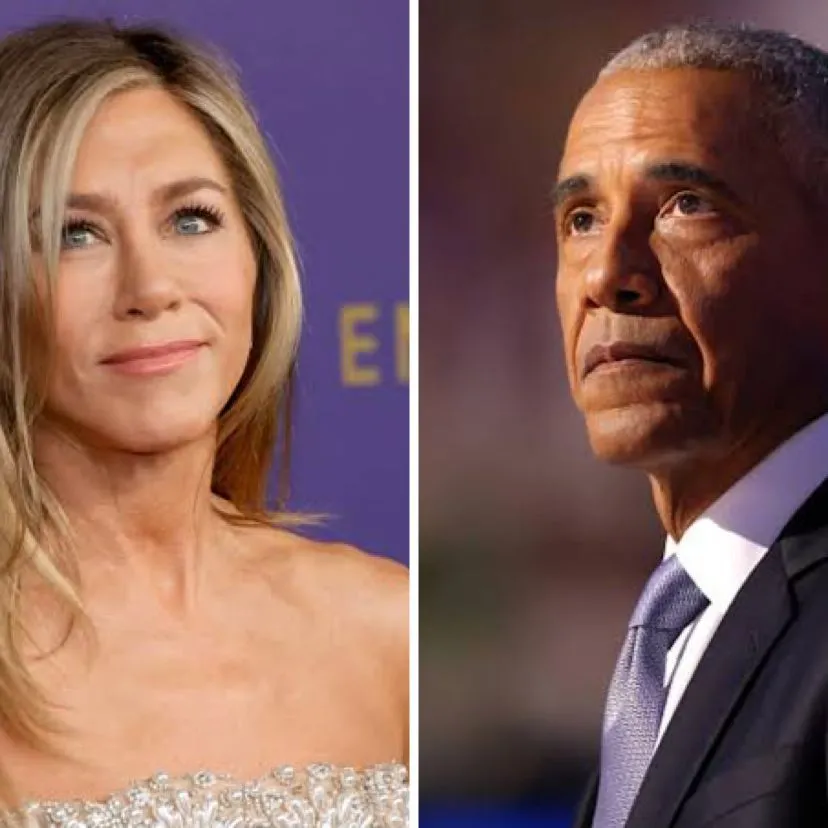 Atriz Jennifer Aniston é apontada como amante do ex-presidente dos Estados Unidos Barack Obama