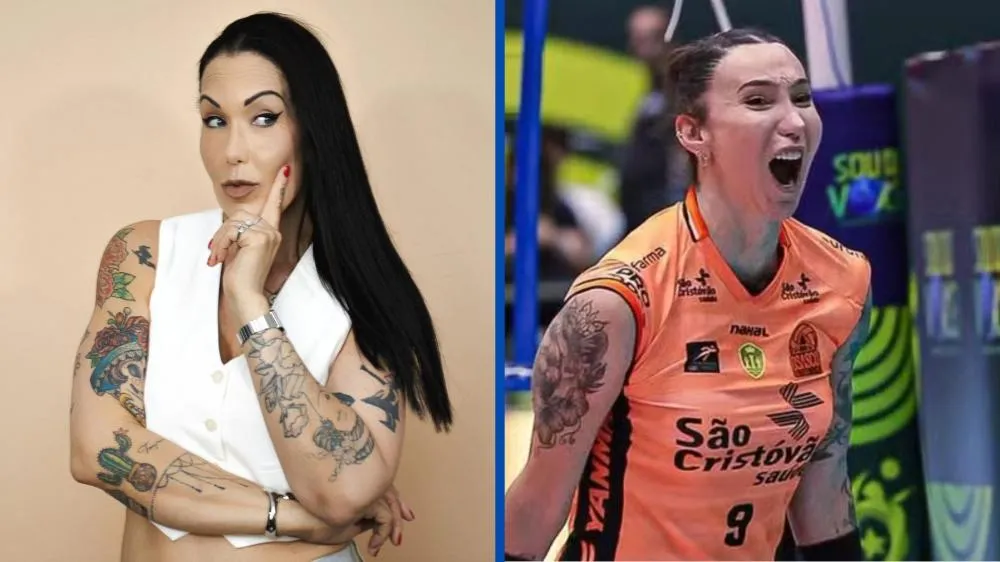 Ex-jogadora se manifesta a favor de nova regra que proíbe trans no vôlei feminino e fala à Tifanny: “Não é contra você”