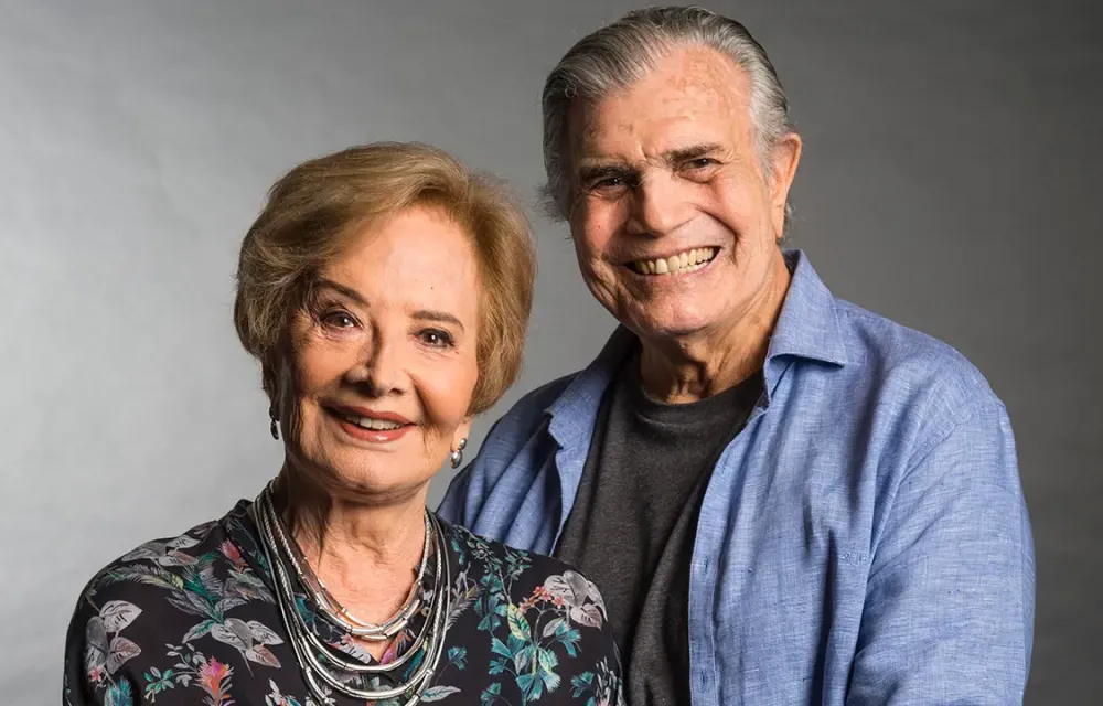 Glória Menezes sofreu profundamente com a morte de Tarcísio Meira, revela fisioterapeuta