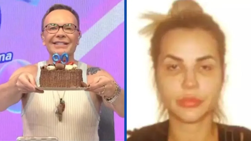 Felipeh Campos viraliza ao comemorar 90 dias de prisão de Deolane Bezerra com bolo