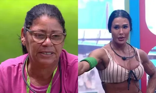 Dona Delma provoca Gracyanne Barbosa sobre abstinência no BBB 25, e musa rebate: “Uma coisa que não dá para fazer aqui”