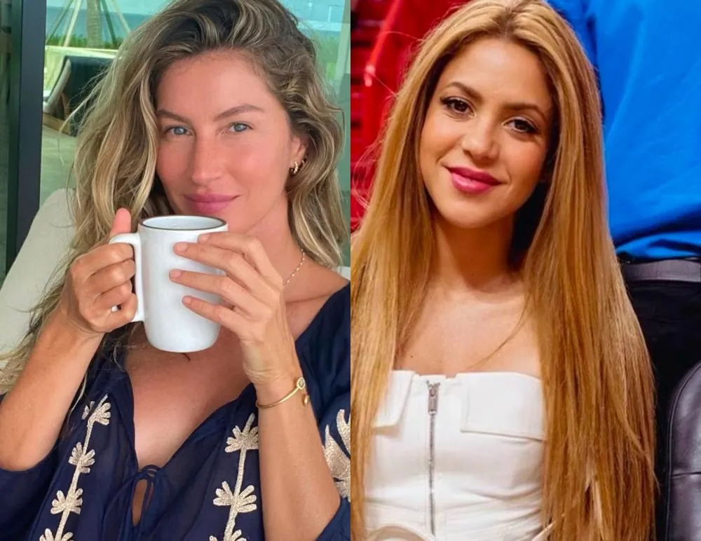 Cantora Shakira é a favorita para ser madrinha do bebê de Gisele Bündchen