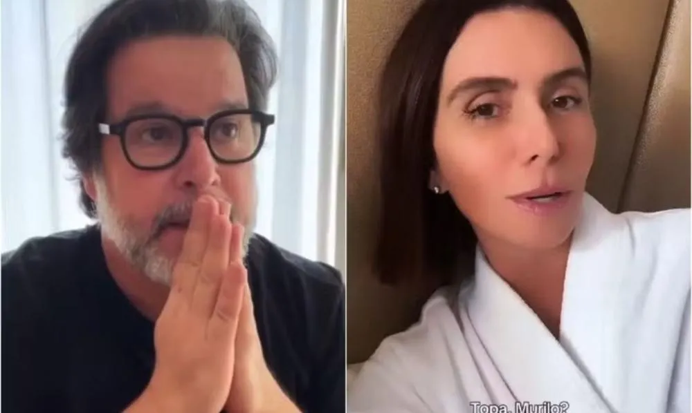 Murilo Benício sobre Giovanna Antonelli sugerir os dois como dupla no BBB 25: “Tive pesadelo”