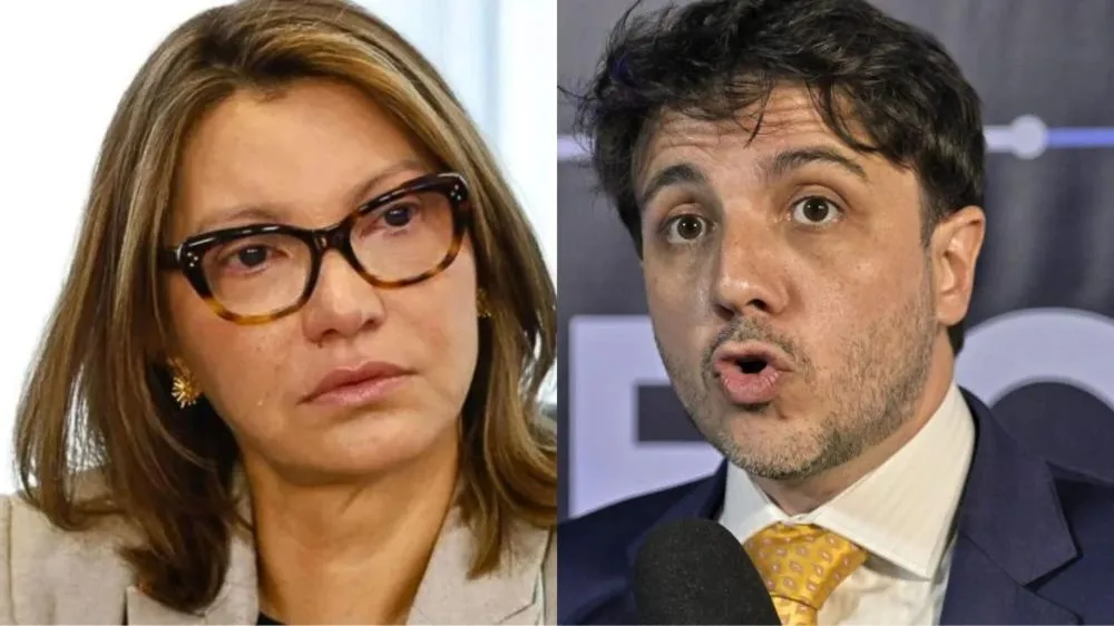 Janja repudia falas 'depreciativas' de Renan Santos em debate e classifica misoginia