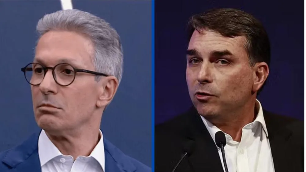 Zema mantém críticas a Flávio Bolsonaro e pede investigação: “Não mudo nada”